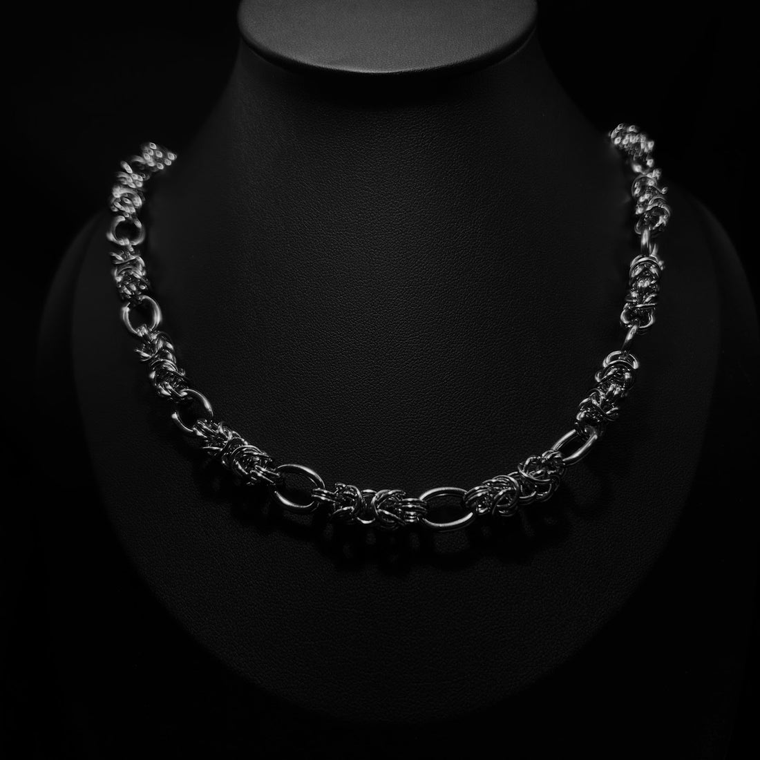 Yurt Steel Chain Necklace
