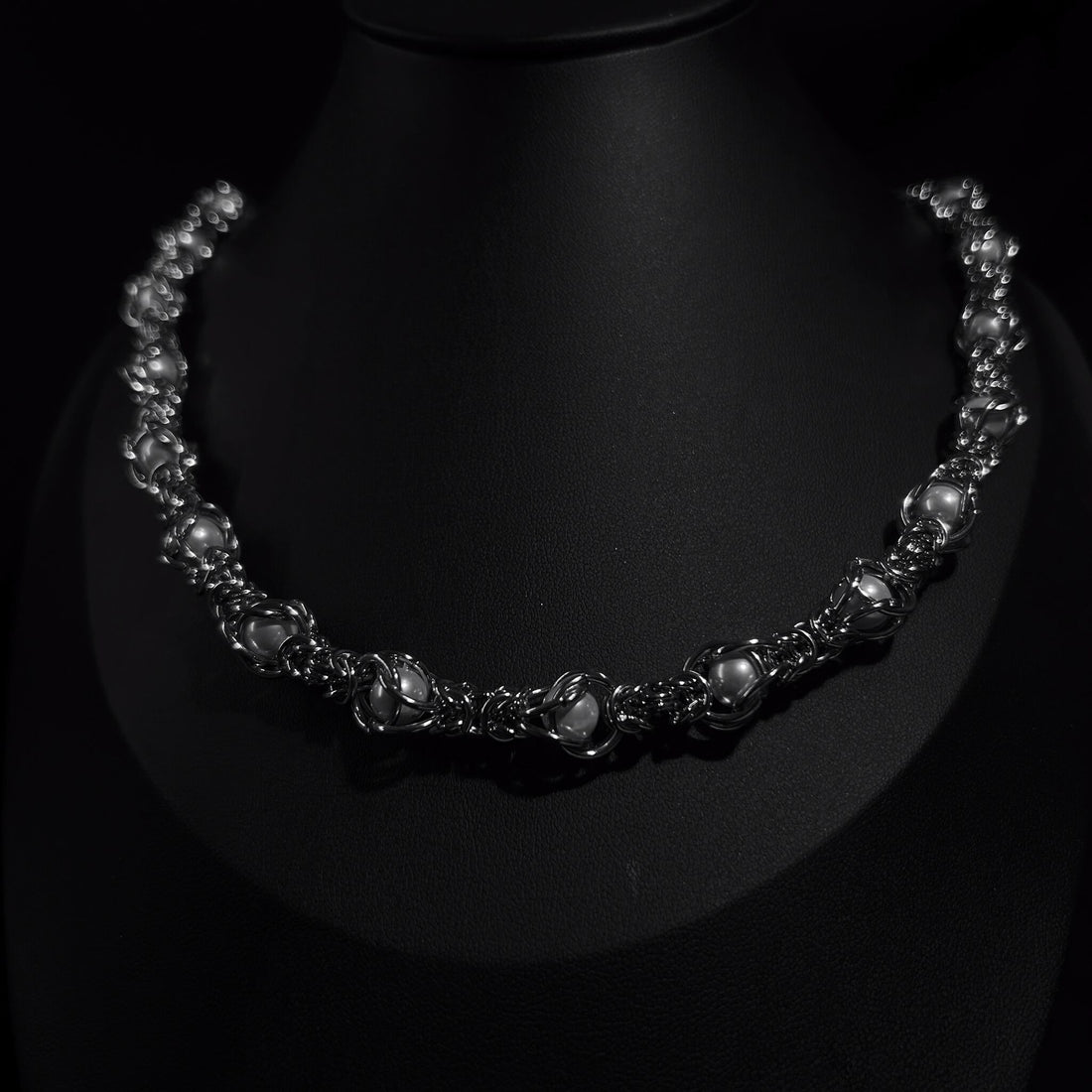 Umay Steel Chain Necklace