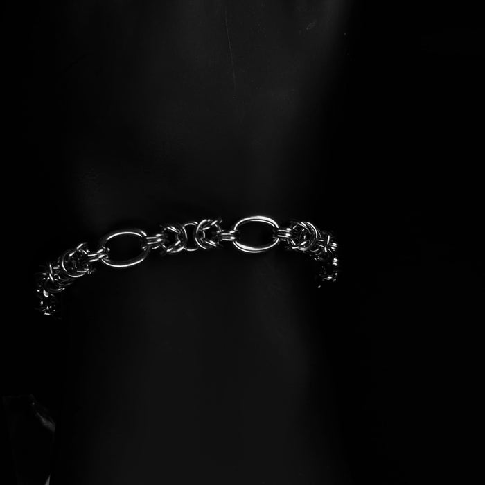 Yurt Steel Chain Bracelet