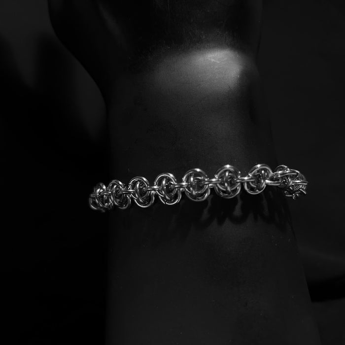 Orbit Steel Chain Bracelet