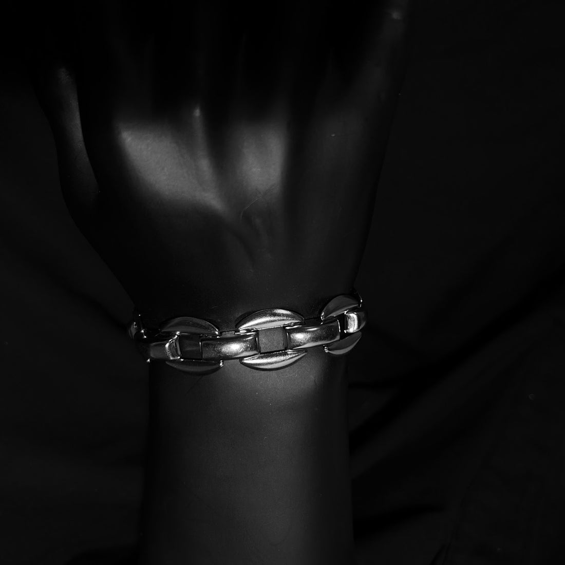 Kayra Steel Chain Bracelet