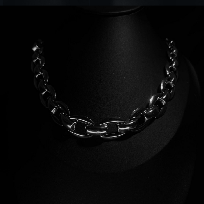 Kayra Steel Chain Necklace