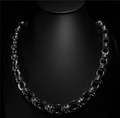 Groove Steel Chain Necklace