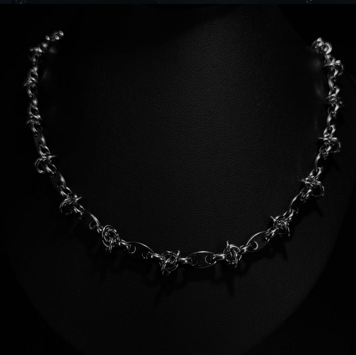 Pig Steel Chain Necklace
