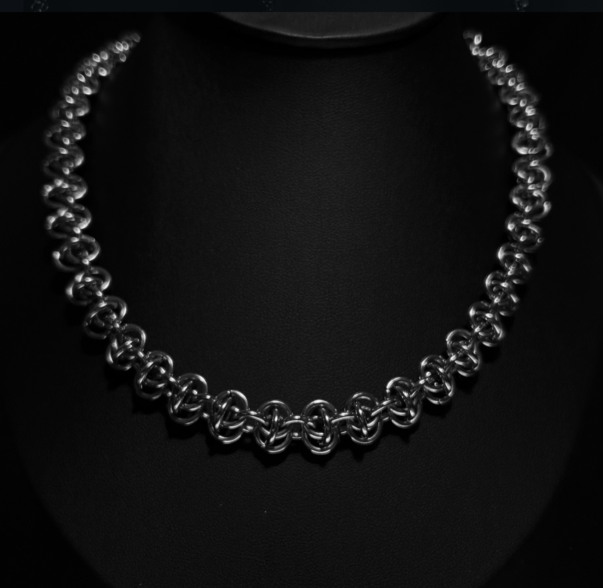 Rune Steel Chain Necklace