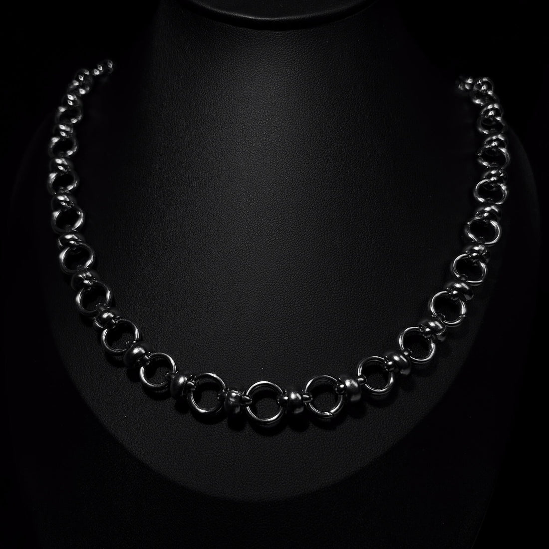 Orbit Steel Chain Necklace