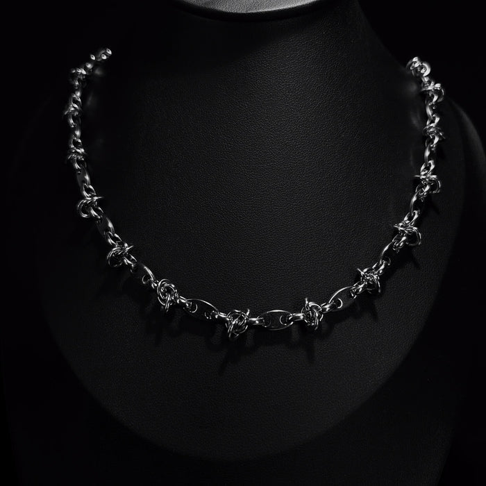 Pig Steel Chain Necklace