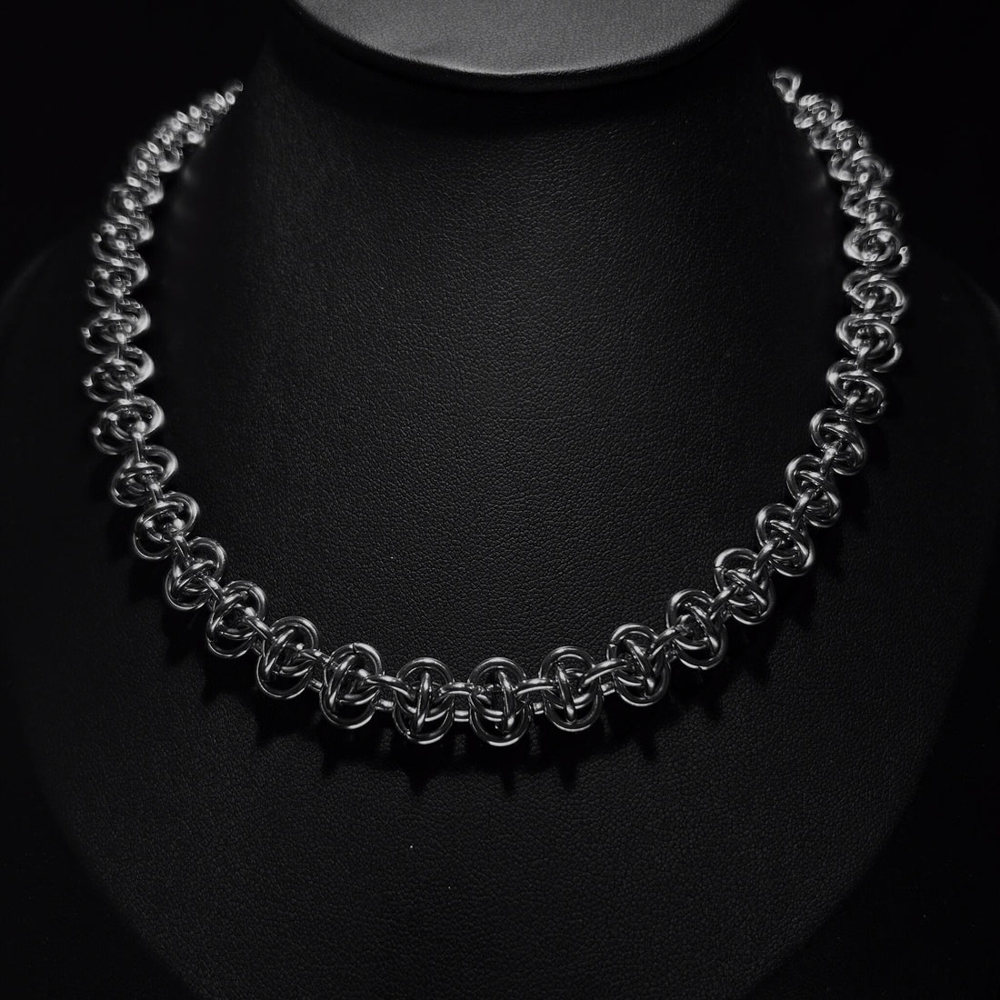 Rune Steel Chain Necklace