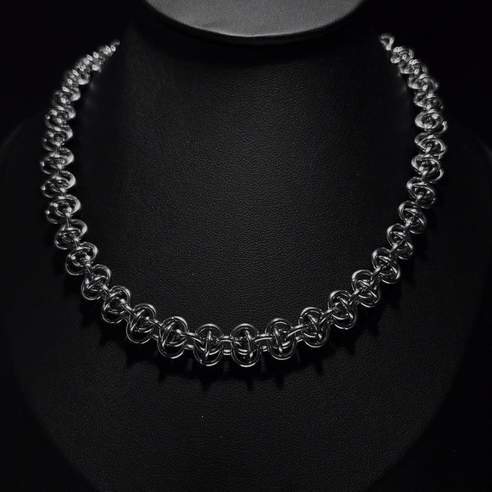 Rune Steel Chain Necklace