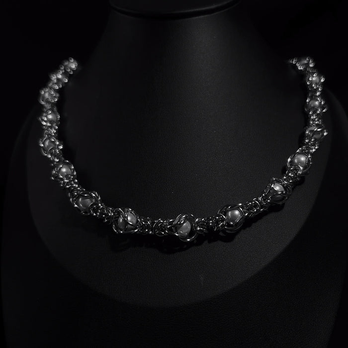 Umay Steel Chain Necklace